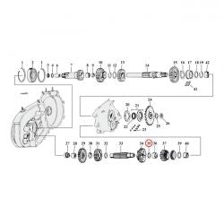 MCS Thrust Washer, Countershaft 1st Gear .100"