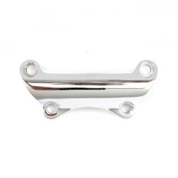 MCS OEM Style Touring Handlebar Top Clamp. Chrome