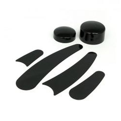 MCS Frame Inserts Rear & Swingarm Pivot Bolt Covers