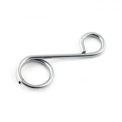 MCS Fuel & Oil Hose Guide Wire. Chrome