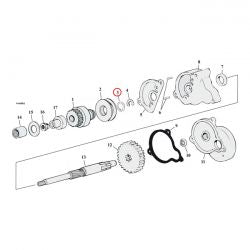 MCS Retaining Ring, Starter Shaft