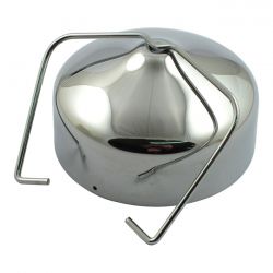 MCS Early Style Distributor Cover For Ohv Big Twin. Chrome