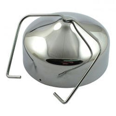 MCS Early Style Distributor Cover For Ohv Big Twin. Chrome