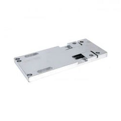 MCS 4-Speed Transmission Mount Plate. Adjustable. Chrome