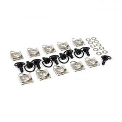 MCS M6 Quick-Lock Fastener Set Black