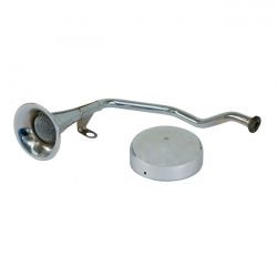 MCS Early Style Trumpet Horn Kit. 6-Volt. Chrome