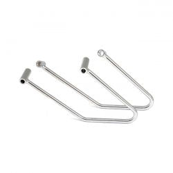 MCS Saddlebag Support Kit. Chrome