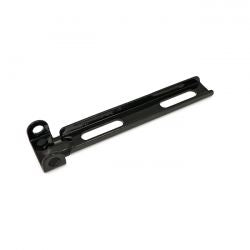 MCS Universal Solo Seat Hinge, Square Mount. Black