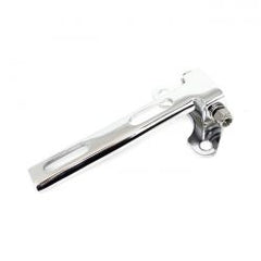 MCS Universal Solo Seat Hinge, Square Mount. Chrome