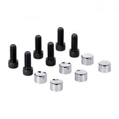 MCS Smoothtopps, Push-On Bolt & Cover Kit. Chrome