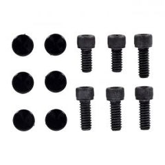 MCS Smoothtopps, Push-On Bolt & Cover Kit. Black