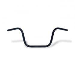MCS Apehanger Handlebar, 10" Rise, 1" Black