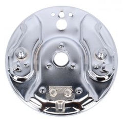 MCS Rear Hydraulic Brake Backing Plate, Chrome