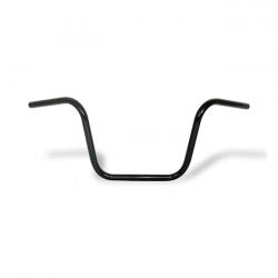 MCS Apehanger Handlebar, 12" Rise, 1" Black
