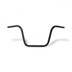 MCS Apehanger Handlebar, 12" Rise, 1" Black