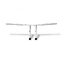 MCS Fat 1-1/4" Tiller Bar, 8" Rise, Chrome