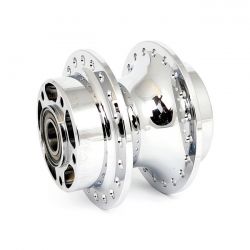 MCS Front Wheel Hub, Chrome