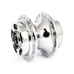 MCS Front Wheel Hub, Chrome