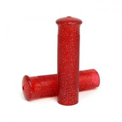 MCS Anderson 1" Grips Glitter Red