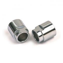 MCS Custom Rigid Axle Spacer Set. Chrome