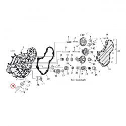 MCS Bushing, Oil Pump Drive Shaft