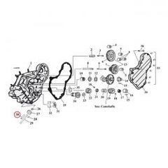 MCS Bushing, Oil Pump Drive Shaft