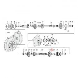 MCS Thrust Washer, 1st Gear Countershaft .045"