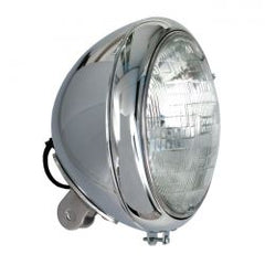 MCS 7" H4 Headlamp For FL Models. Chrome
