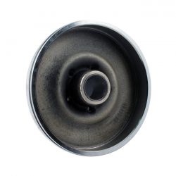 MCS Brake Drum Front, Chrome