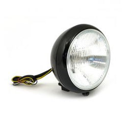 MCS 7" H4 Headlamp For FL Models. Black