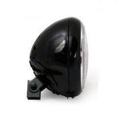 MCS 7" H4 Headlamp For FL Models. Clear Lens. Black