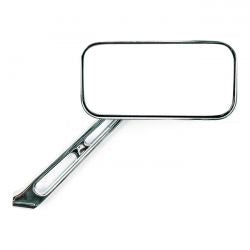 MCS Mirror Rectangular Long Stem Chrome