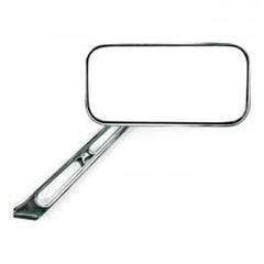 MCS Mirror Rectangular Long Stem Chrome