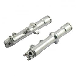 MCS FXwg Lower Fork Legs, Dual Disc. Polished