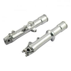 MCS FXwg Lower Fork Legs, Dual Disc. Polished
