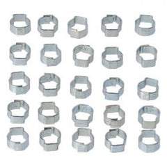 MCS Crimp Hose Clamp, 7/16 (11.18mm) Id. Zinc