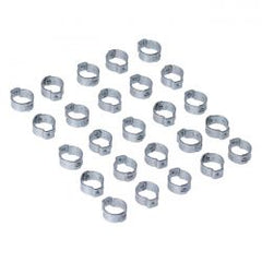 MCS Crimp Hose Clamp, 1/2 (12.70mm) Id. Zinc