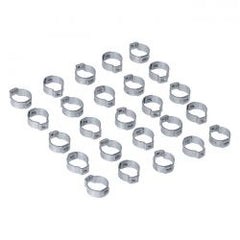MCS Crimp Hose Clamp, 5/8 (16.00mm) Id. Zinc