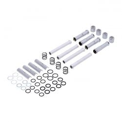 MCS Complete Evo B.T. Pushrod Cover Kit. Chrome