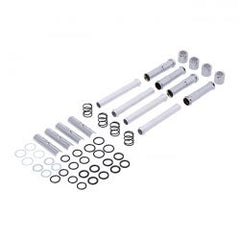 MCS Complete Evo B.T. Pushrod Cover Kit. Chrome