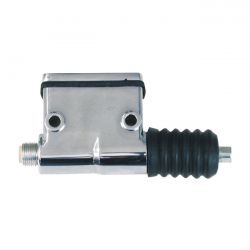 MCS Rear Master Cylinder, XL Sportster. Chrome