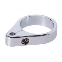 MCS 2-Piece Frame Cable Clamp. Throttle. Chrome