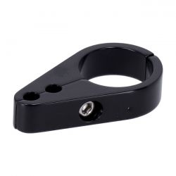 MCS 2-Piece Frame Cable Clamp. Throttle/Idle. Black