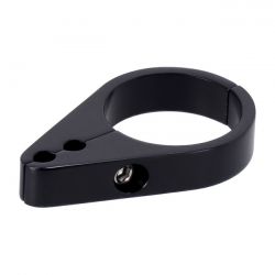 MCS 2-Piece Frame Cable Clamp. Throttle/Idle. Black
