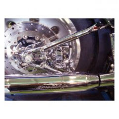 MCS Brake Caliper Assembly, Rear. Chrome