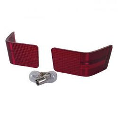 MCS Tour-Pak Replacement Lens Kit. Red Lens