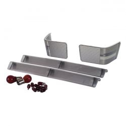 MCS Tour-Pak Replacement Lens Kit. Smoke Lens