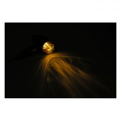 MCS Micro Bullet Led Turn Signals, Chrome