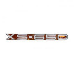 MCS Yamaha Side Cover Emblem, Amber