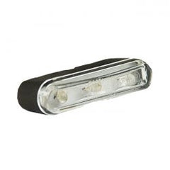 MCS Tri-Led Front Position Light. Clear Lens